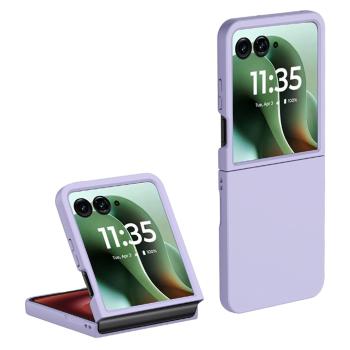 PLASTIC Ochranný plastový kryt pre Motorola Razr 60 Ultra fialový
