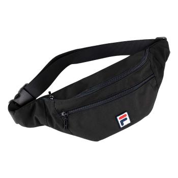 Fila  Bissau Coated Canvas Double Zipper Waist Bag  Športové tašky Čierna