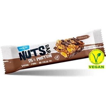 MaxLife Vegan 40 g, oriešková – čokoláda (8588008572252)