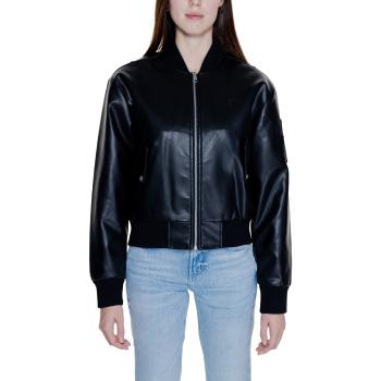 Calvin Klein Jeans  FAUX LEATHER BOMBER J20J223546  Bundy Čierna