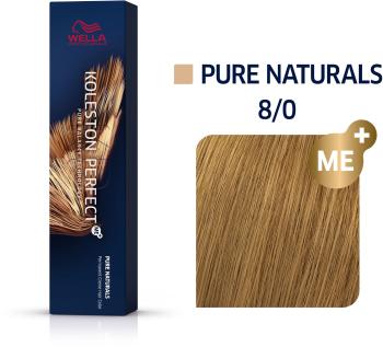 Hajfesték WELLA PROFESSIONALS Koleston Perfect Pure Naturals 8/0 (60 ml)