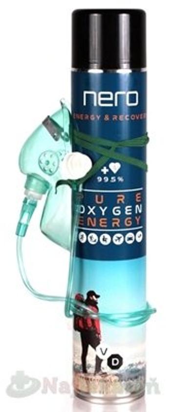 Nero PURE OXYGEN ENERGY inhalačný kyslík (objem kyslíka 14 l) 750 ml