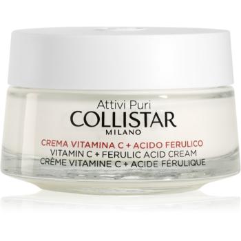 Collistar Attivi Puri Vitamin C + Ferulic Acid Cream rozjasňujúci krém s vitamínom C 50 ml