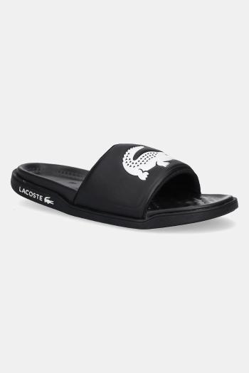 Šľapky Lacoste SERVE SLIDE DUAL čierna farba, 49CMA0038