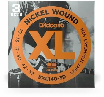 D'Addario EXL140-3D Struny pre elektrickú gitaru