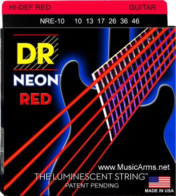 DR Strings NRE-10 Neon Struny pre elektrickú gitaru