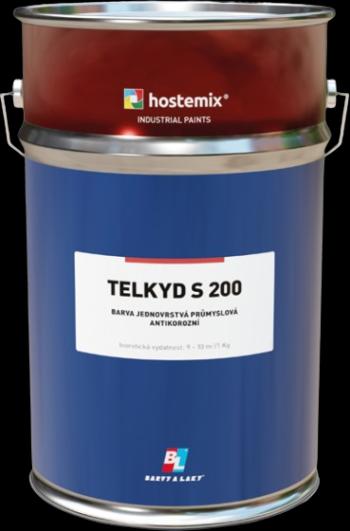 TELKYD S200 - Syntetická priemyselná pololesklá farba 2v1 (zákazkové miešanie) (RAL 1015 - slonová kosť svetlá, 3 kg)