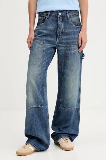 Rifle Tommy Jeans stredne vysoký pás, DW0DW20472