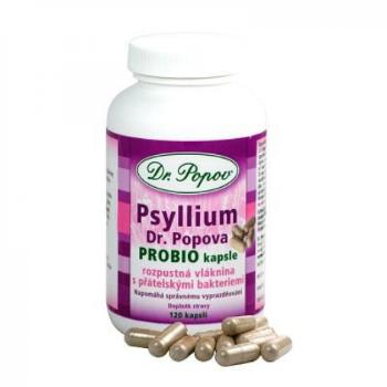 Dr. Popov Psyllium ProBio kapsúl 120