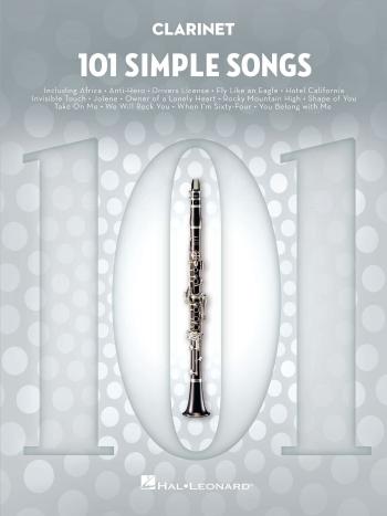 Hal Leonard 101 Simple Songs for Clarinet Noty