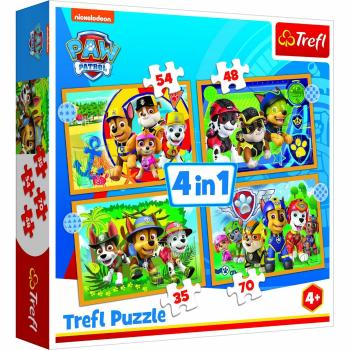 Trefl Puzzle Prázdniny Tlapková Patrola/Paw Patrol, 28,5 x 20,5 cm