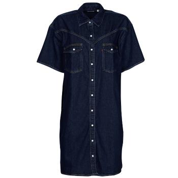 Levis  ELOWEN WESTERN DRESS  Krátke šaty Modrá