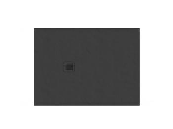 Sprchová vanička obdĺžniková Ravak Slate Pro 120x90 cm liaty mramor čierna XA03G733010