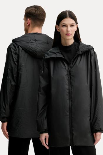 Bunda Rains Lohja Long Insulated Jacket W3T2 čierna farba, prechodná, 15790
