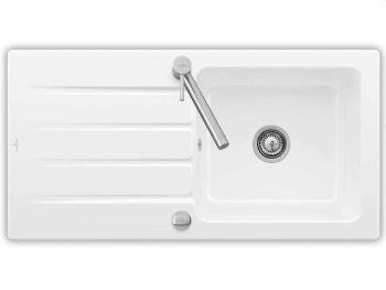 VILLEROY & BOCH VILLEROY & BOCH - Architectura Keramický drez 100x51 cm s odtokom, CeramicPlus, alpská biela 336002R1