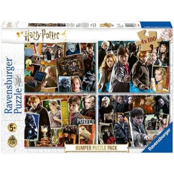 Ravensburger  068326 Harry Potter sada 4× 100 dielikov (4005556068326)