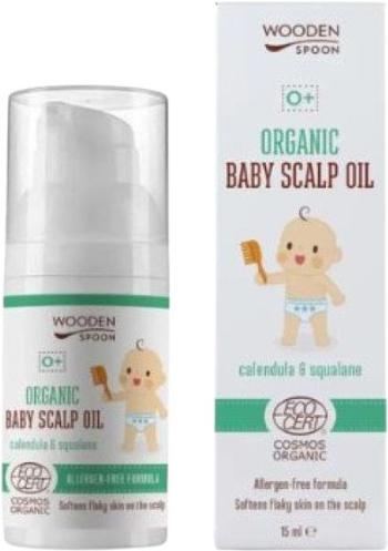 WOODENSPOON Organický olej na detskú pokožku hlavy 15 ml
