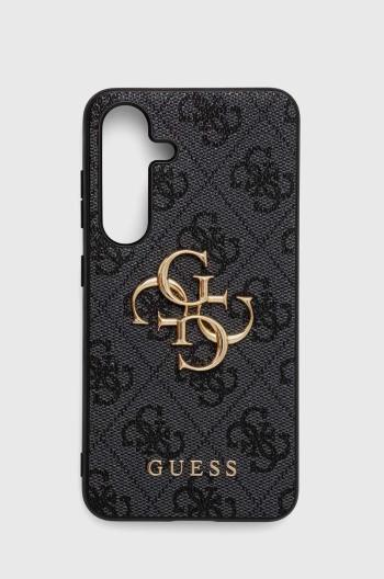 Puzdro na mobil Guess Galaxy S24 S921 čierna farba, GUHCS24S4GMGGR,