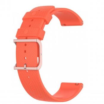 BStrap Silicone Rain remienok na Samsung Galaxy Watch 42mm, orange (SSG014C0402)