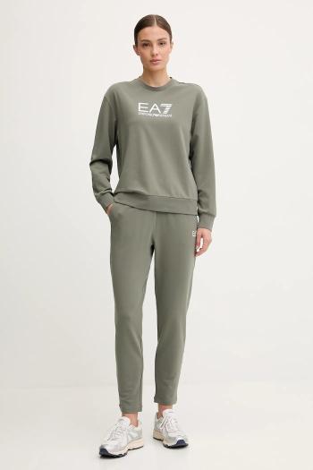 Tepláková súprava EA7 Emporio Armani zelená farba, AF13135.7W000115