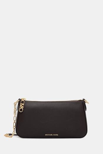 Kožená kabelka MICHAEL Michael Kors hnedá farba, 32H3G8EW6L