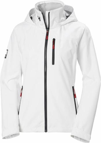 Helly Hansen Bunda Women’s Crew Hooded Sailing Jacket 2.0 White L