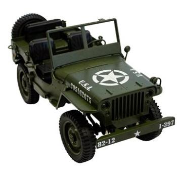 Legendární Jeep Willys 1 : 12 zelený (4260371084214)