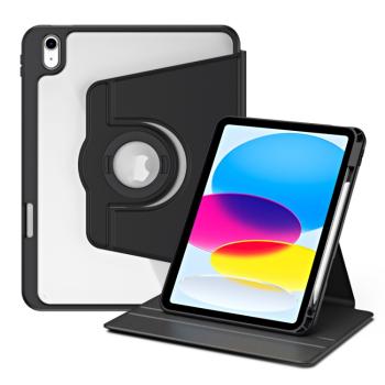CRYSTAL FLEXI 2v1 Zaklápacie puzdro pre Apple iPad 2025 / iPad 2022 čierne