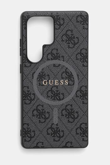 Puzdro na mobil Guess Samsung Galaxy S25 Ultra čierna farba, GUHMS25LG4GFRK
