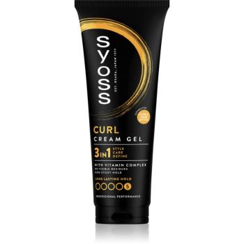 Syoss Curl Control stylingový krém pre definíciu vĺn s gélovou textúrou 250 ml