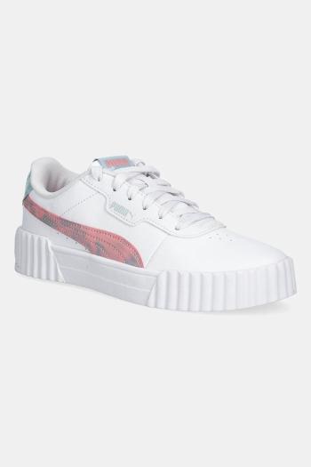 Detské tenisky Puma Carina 3.0 Space belle Jr biela farba, 402802