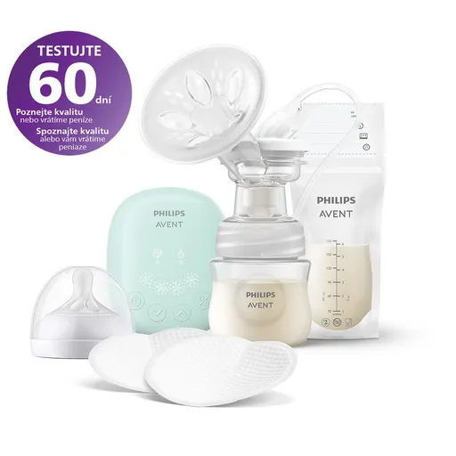 Philips AVENT Odsávačka materského mlieka elektrická sada Essential SCD323/20
