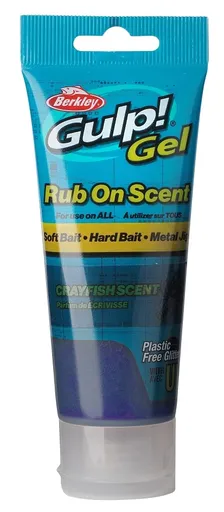 Berkley powerbait gulp! gel 80 ml - crayfish blue black flake