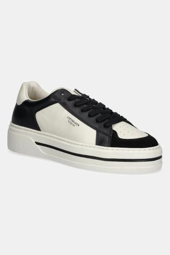 Kožené tenisky Copenhagen Leather mix pánske, čierna farba, CPH181M