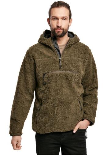 Brandit Teddyfleece Worker Pullover Jacket olive - 7XL