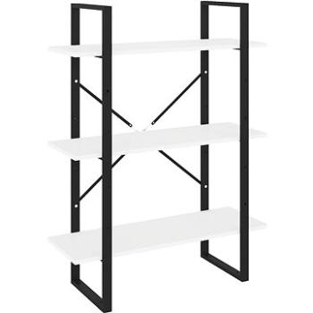 Shumee biela 80 × 30 × 105 cm drevotrieska, 806527