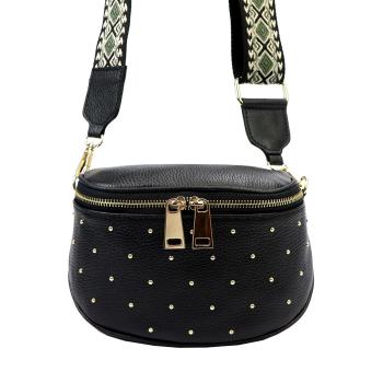 Kožená crossbody kabelka