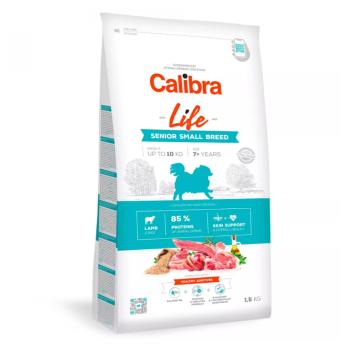 CALIBRA Life Senior Small Breed Lamb pre staršie psy malých plemien 1 ks, Hmotnosť balenia (g): 1,5 kg