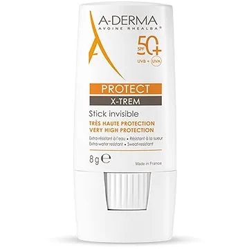 A-Derma PROTECT X-TREM Transparentná tyčinka s veľmi vysokou ochranou SPF 50+ 8g (3282770206210)