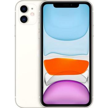 iPhone 11 128 GB biela (MHDJ3CN/A) + ZDARMA SIM karta Radosť – Prvú Nekonečnú Radosť si vyskúšaj na týždeň zadarmo!