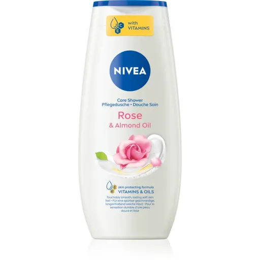 Nivea Care & Roses upokojujúci sprchový gél 250 ml