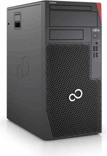 Fujitsu ESPRIMO D6012 VFY:P612EPC52RIN - Intel Core i5-12400, 16GB, 512GB SSD, Intel UHD Graphics 730, Windows 11 Pro, Fekete Asztali Számítógép