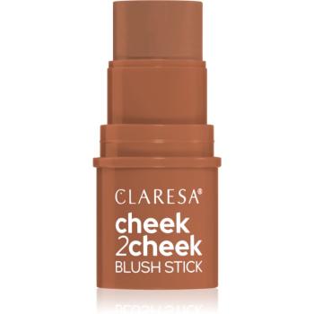 Claresa Cheek 2 Cheek krémový bronzer v tyčinke odtieň 02 Milk Choco 6 g