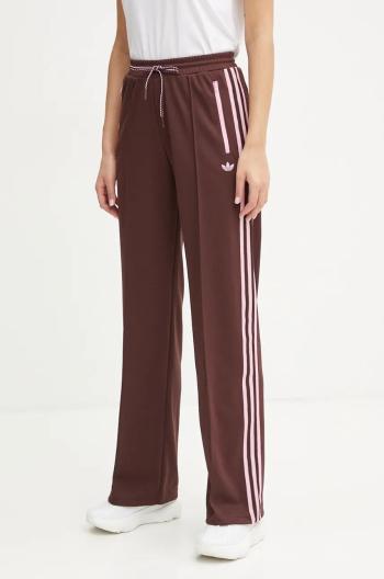 Tepláky adidas Originals Montreal Track Pant hnedá farba, vzorované, JL9631