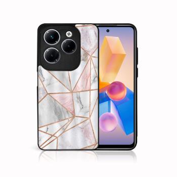 MY ART Ochranný kryt pre Infinix Hot 40 / Hot 40 Pro PINK MARBLE (143)