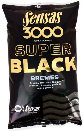 Sensas kŕmenie 3000 super black 1kg-bremes