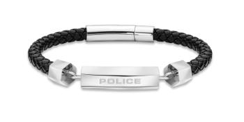 Police Nadčasový kožený náramok Hardware PEAGB2119631