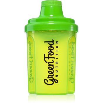 GreenFood Nutrition Shaker sportshaker Transparent Green 300 ml