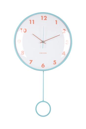 Nástenné hodiny Karlsson Cheeky Dome Pendulum
