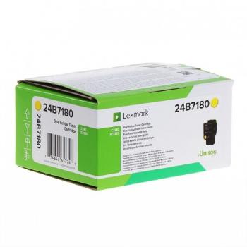 Lexmark 24B7180 žltý (yellow) originálny toner